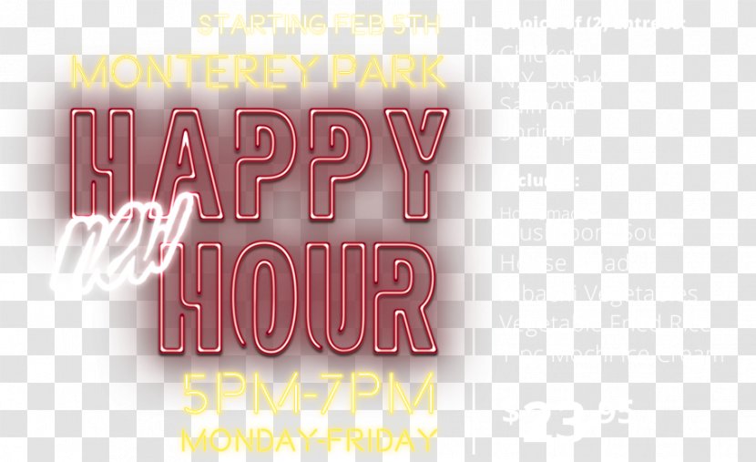 Logo Brand Pink M Font - Label - Happy Hour Transparent PNG
