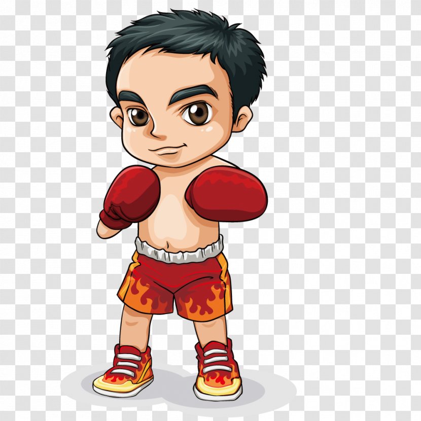 Royalty-free Stock Photography Clip Art - Play - Boxing Vector Character Transparent PNG
