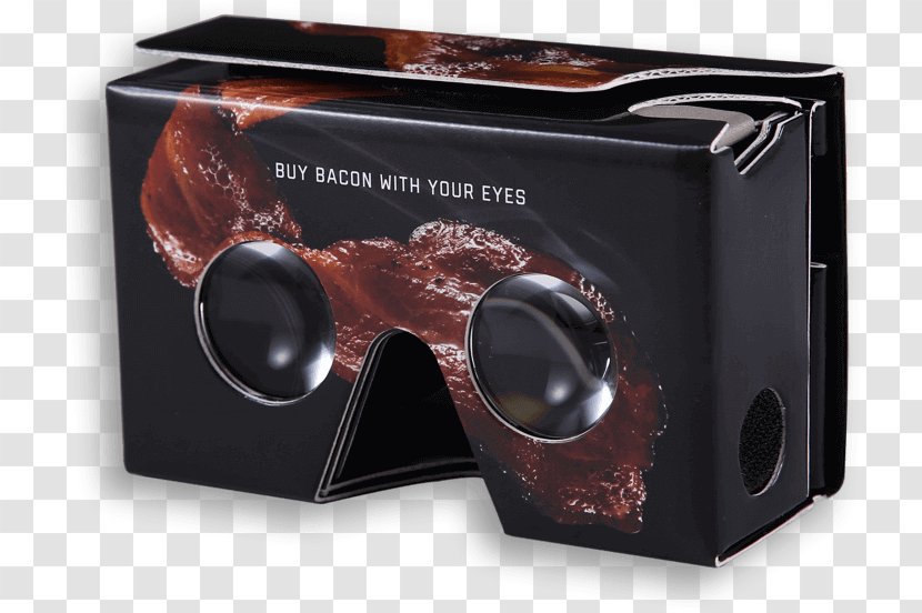 Goggles Google Cardboard Virtual Reality Glasses Lens - Eyewear - Flattened Transparent PNG