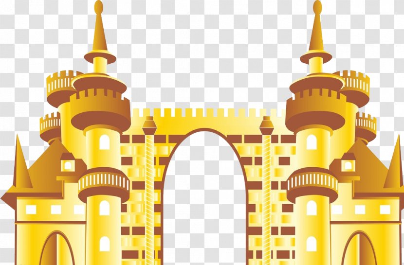 Cartoon Illustration - Building - Disney Castle Transparent PNG