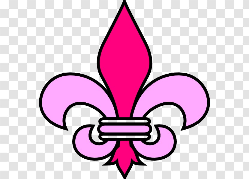 Fleur-de-lis Clip Art - Stencil - Fleur De Lis Template Transparent PNG