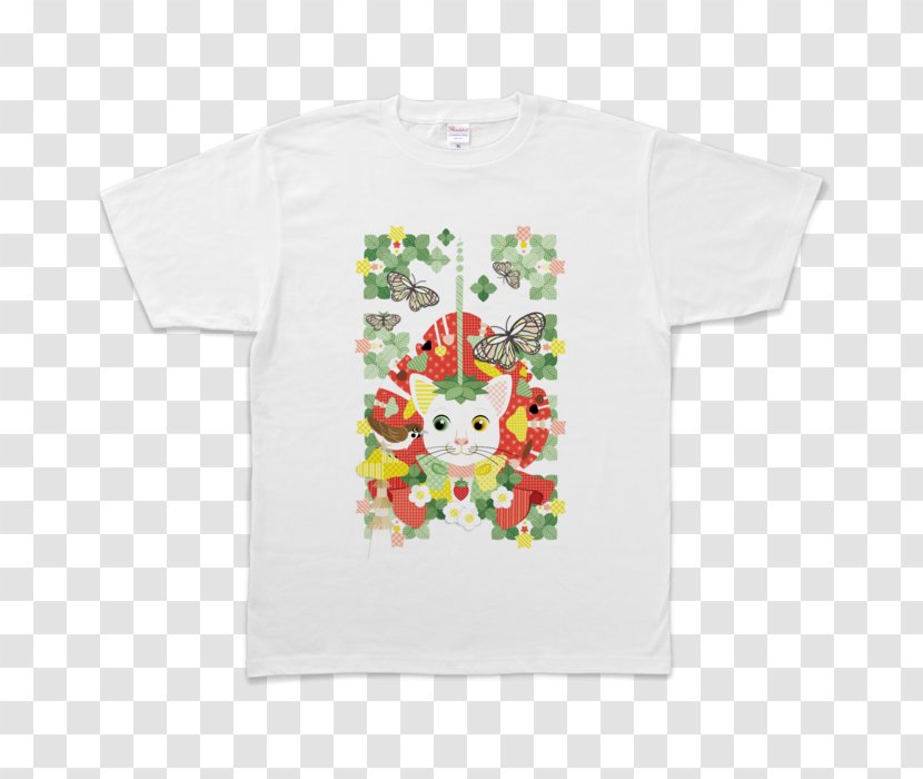 Cat T-shirt 暑中見舞い Pattern - Sleeve - Fairy Tale Mushroom Transparent PNG