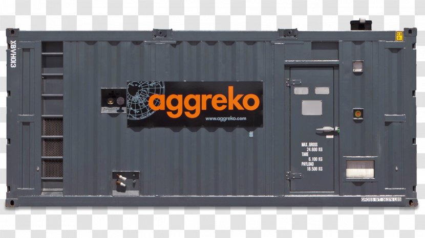 Aggreko Engine-generator Electric Generator Load Bank Electronics - Voltampere - Power Transparent PNG