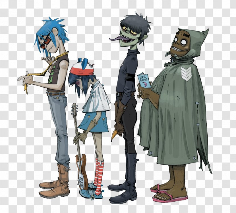 Escape To Plastic Beach Tour Gorillaz On Melancholy Hill The Fall - Frame - All Included Transparent PNG