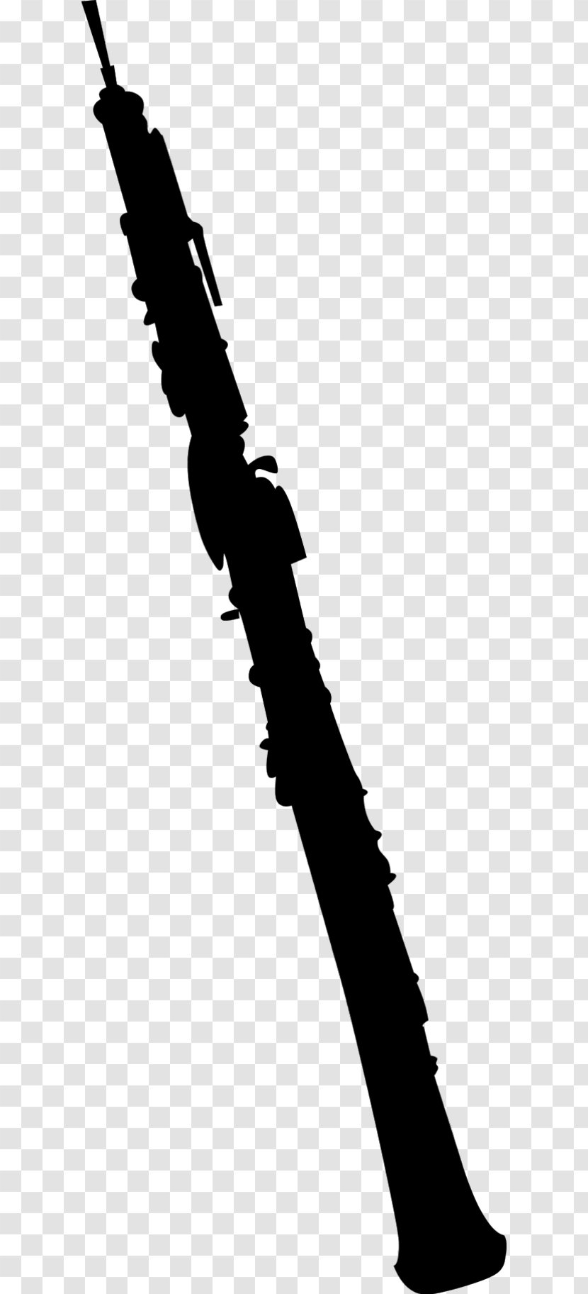 Oboe Silhouette Clip Art - Frame Transparent PNG