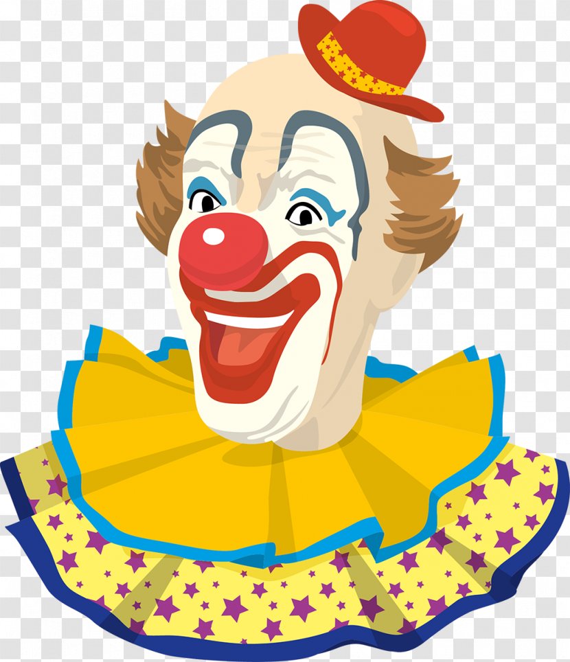 Pierrot Chuckles The Clown Circus - Smile Transparent PNG