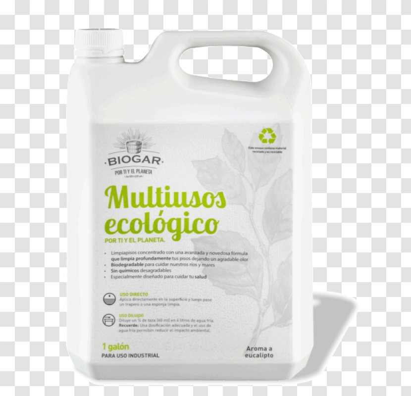 Detergent Biodegradation Cleaner Liquid Ecology - Galon Transparent PNG
