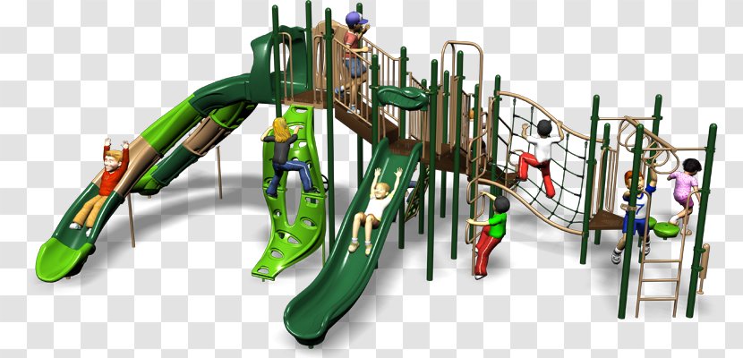 Playground Cartoon - Budget - Chute Playset Transparent PNG