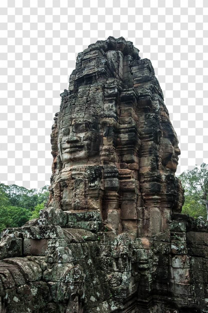 Angkor Wat Tourist Attraction Temple Ruins - Outcrop - Stone Transparent PNG