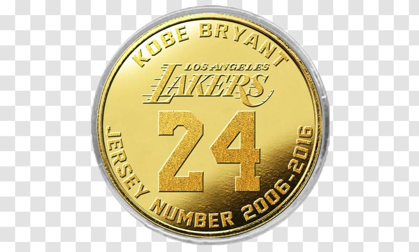 Los Angeles Lakers Gold Coin NBA - Lonzo Ball Transparent PNG