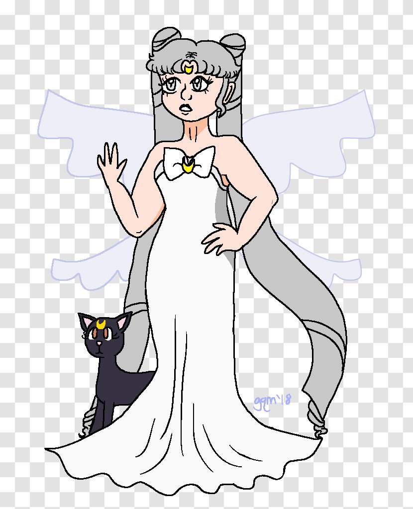 Moon Drawing - Cartoon - Costume Style Transparent PNG