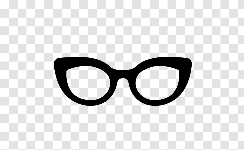 Cat Eye Glasses Sunglasses Eyewear - Clothing - Spectacles Transparent PNG