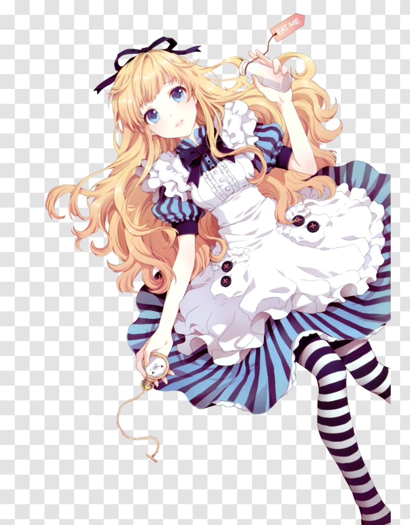 Alice White Rabbit The Mad Hatter Cheshire Cat March Hare - Flower - In Wonderland Transparent PNG