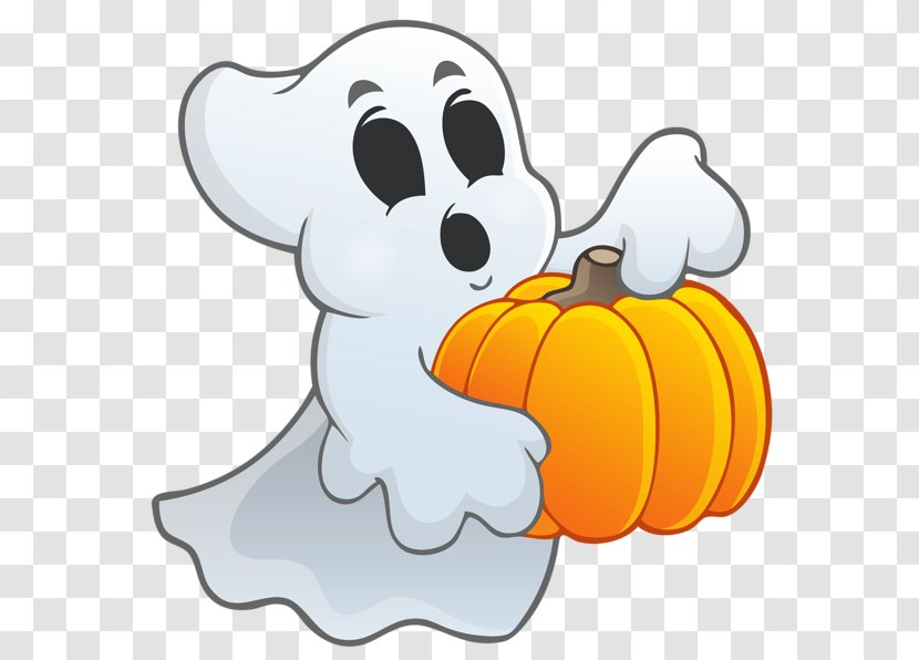 Halloween Ghost Trick-or-treating Clip Art - Flower Transparent PNG