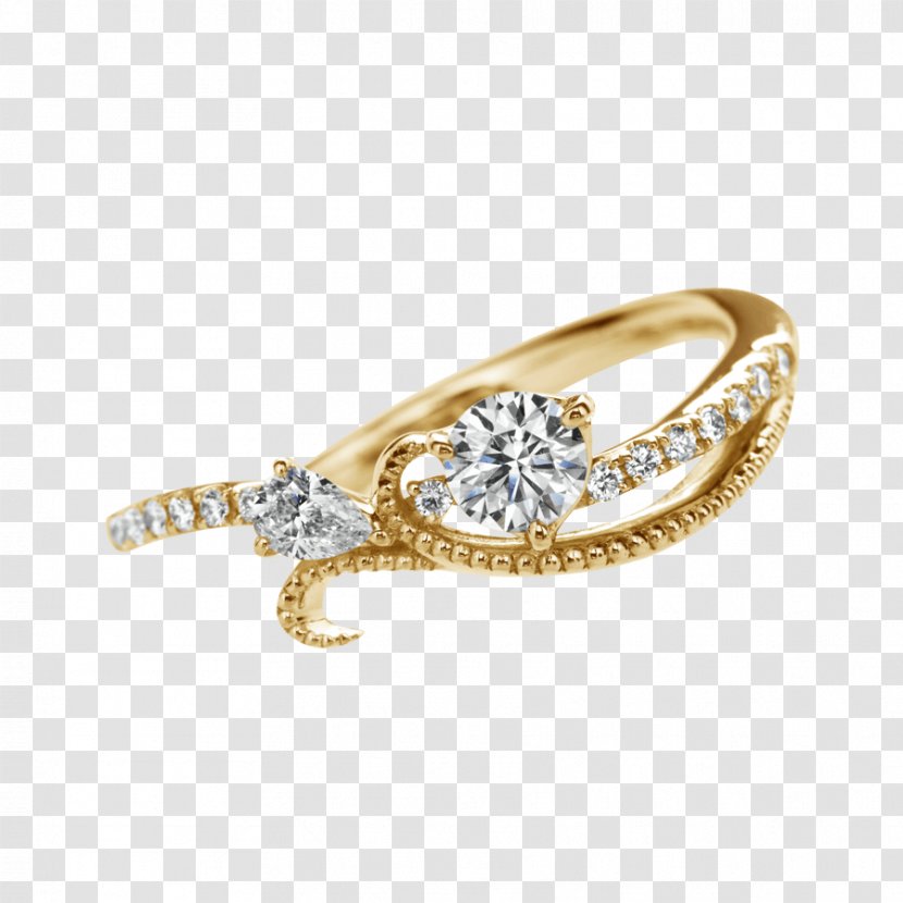 Engagement Ring Diamond Jewellery Wedding - Gemstone Transparent PNG