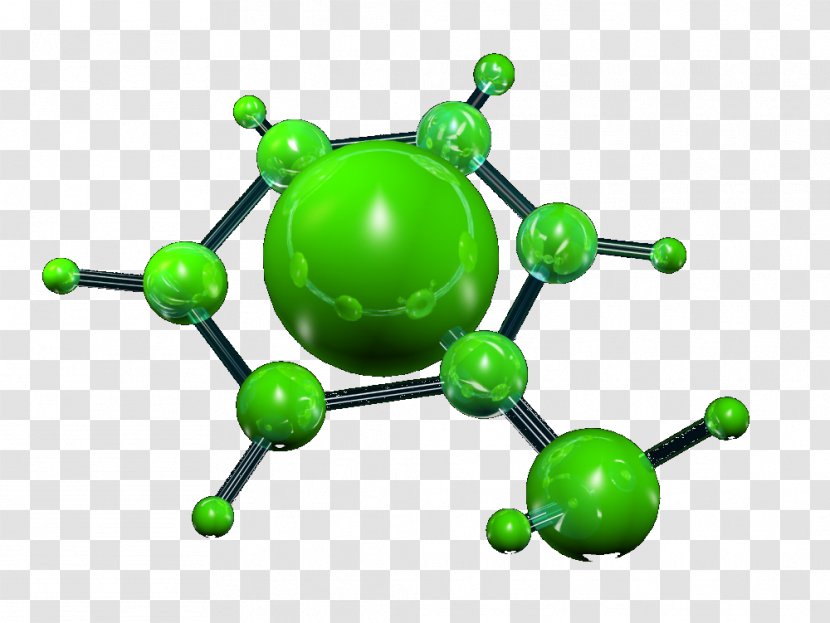 Meixin Homeland Hydroxyethyl Methyl Cellulose Biotechnology Hypromellose - Green Molecular Model Transparent PNG
