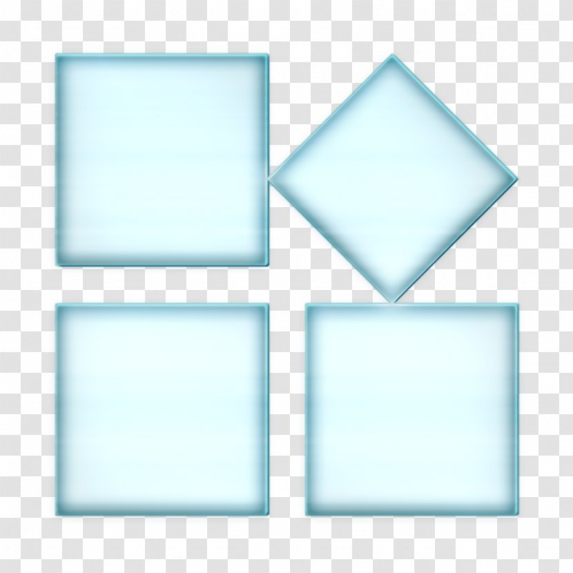 Light Blue Background - Device Icon - Symmetry Rectangle Transparent PNG