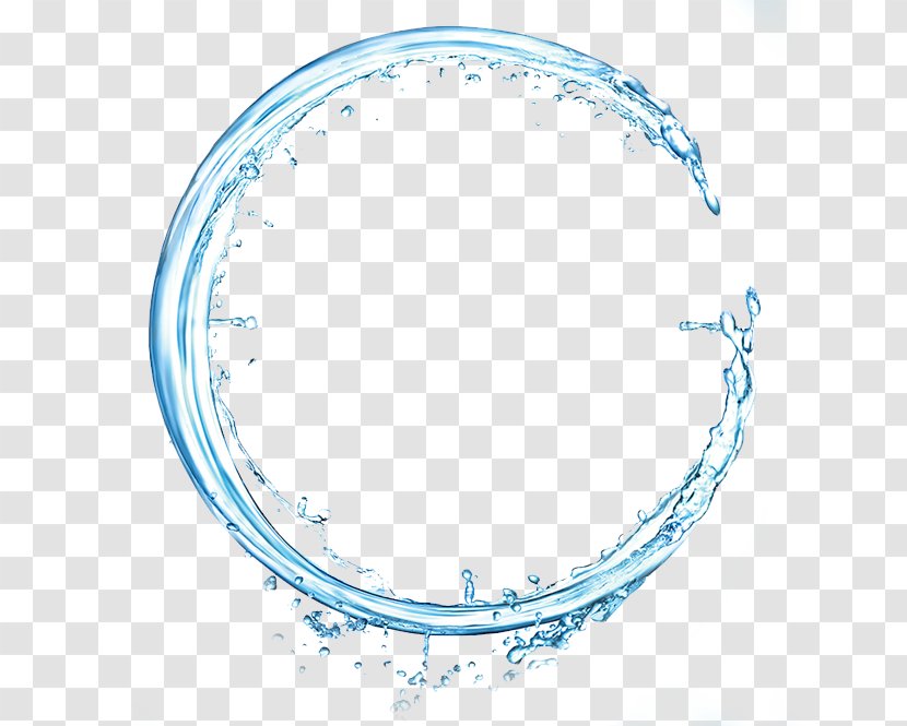 Blue Water Droplets - Skin Care - Face Transparent PNG