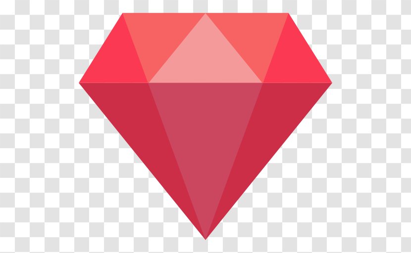 Triangle Heart Pattern - Cartoon Diamond Transparent PNG