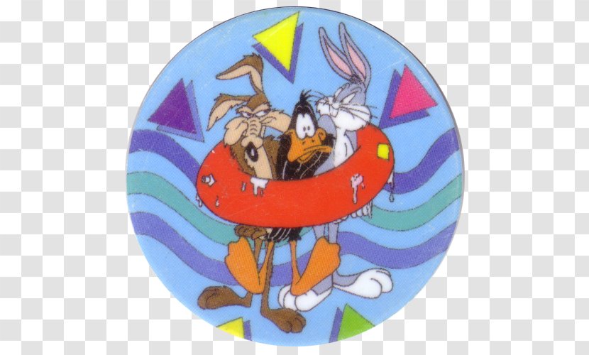 Milk Caps Sylvester Wile E. Coyote And The Road Runner Tazos Looney Tunes - Toon Transparent PNG