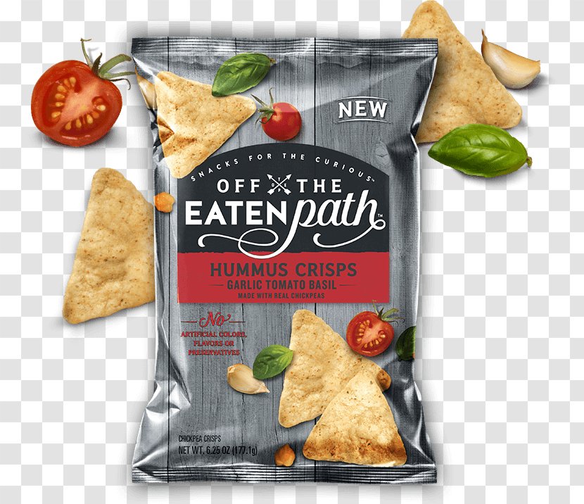 Potato Chip Tortilla Hummus Vegetarian Cuisine Food - Basil Watercolor Transparent PNG