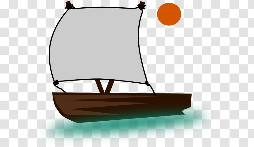 Sailboat Cartoon Clip Art - Ship - Pictures Of Boats Transparent PNG