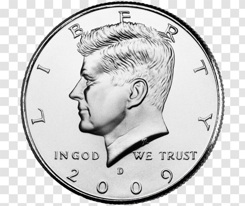 Kennedy Half Dollar Mint Proof Coinage - Nose Transparent PNG