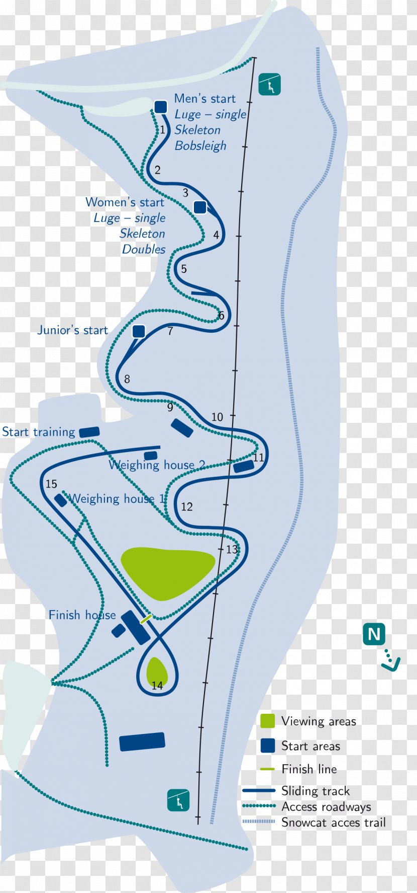 Oberhof Bobsleigh, Luge, And Skeleton Track Königssee Sigulda Altenberg - Frame Transparent PNG