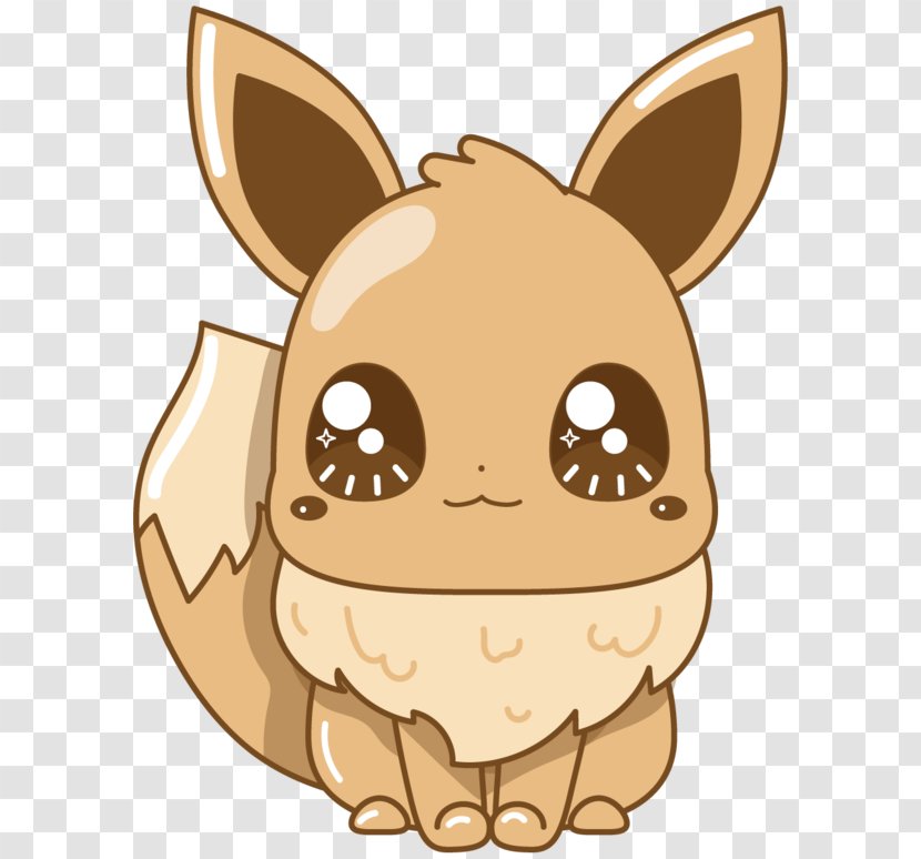 Whiskers Eevee Pokémon Cat Clip Art - Like Mammal - Cute Pusheen Transparent PNG