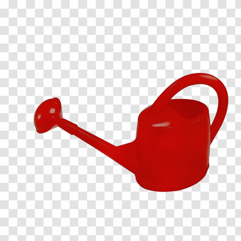 Red Background - Watering Can Transparent PNG