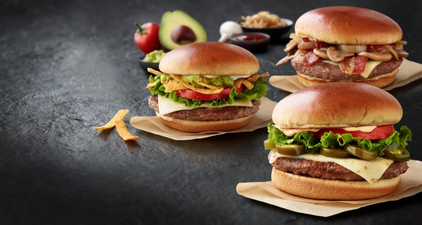 Whopper Hamburger Fast Food Cheeseburger Breakfast Sandwich - Dish - Burger Transparent PNG