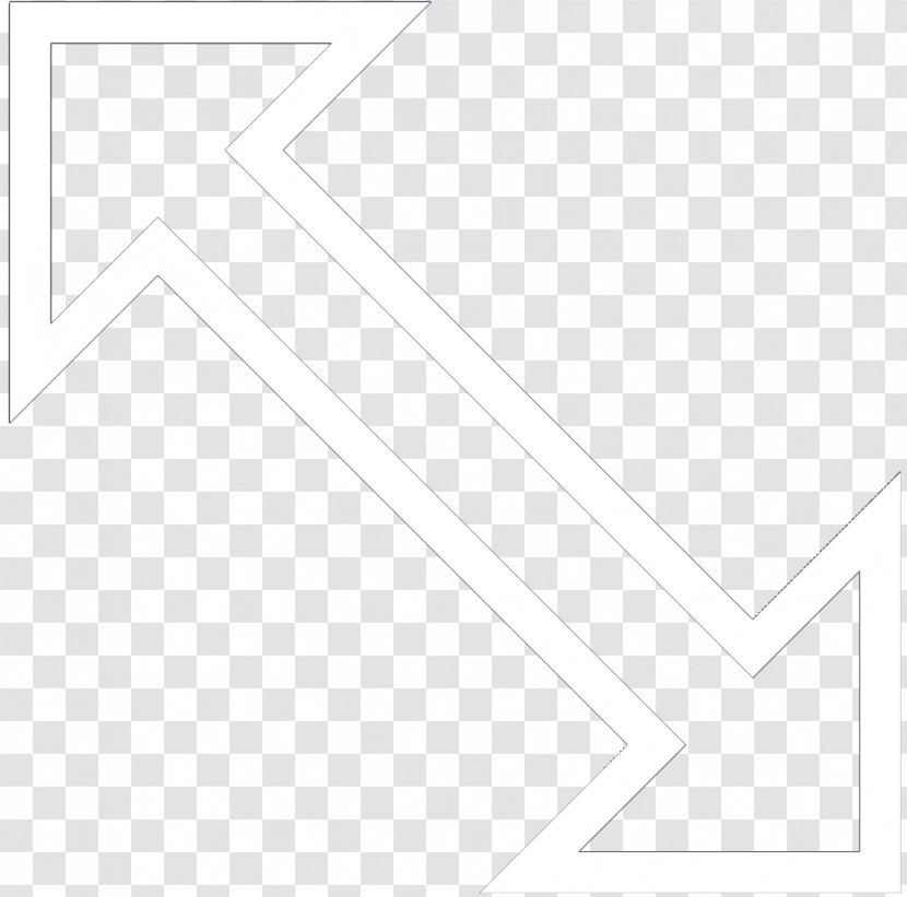 Paper Angle Black & White - M Product Design Point Transparent PNG