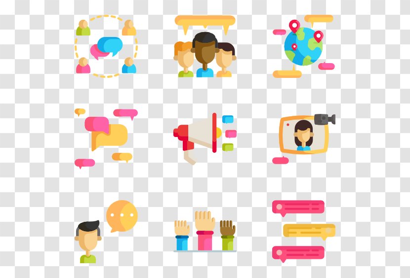 Discussing - Pictogram - Toy Transparent PNG