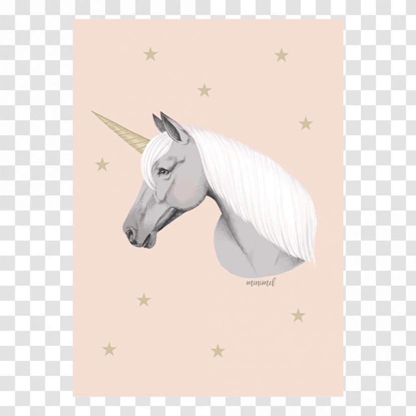 Unicorn Standard Paper Size A4 Horse - Little Lovely Company Transparent PNG