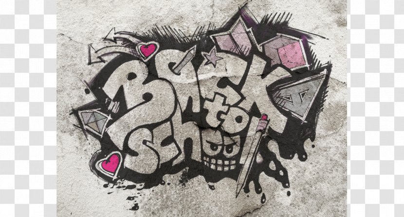 Graffiti Drawing Royalty-free - Back To School - Style Border Transparent PNG
