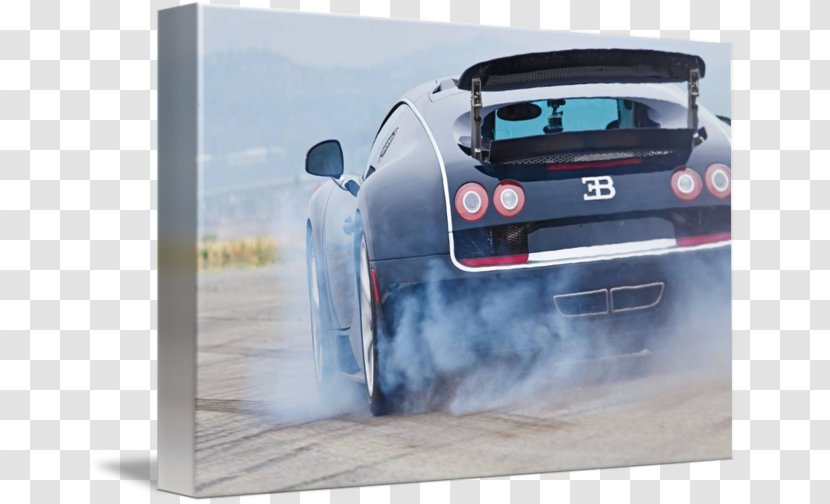2011 Bugatti Veyron Car Canvas Road & Track - Door Transparent PNG