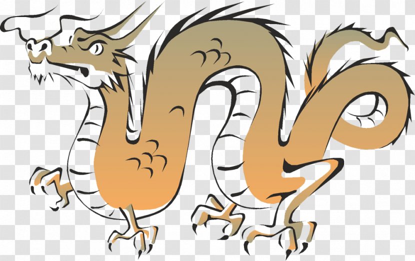 Chinese Dragon Year Clip Art - Tree - Descendants Of The Transparent PNG