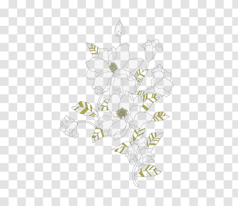 Floral Design White Flower - Floristry - Su Pattern Transparent PNG