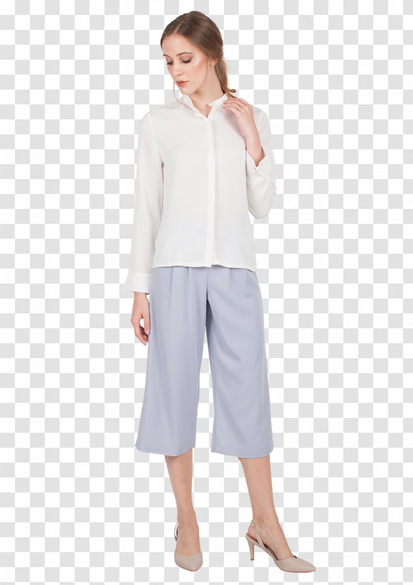 Pajamas Blouse Sleeve Costume Neck - Clothing - Shirt Button Transparent PNG