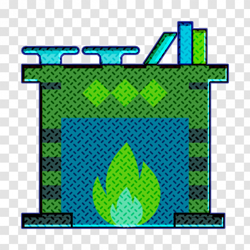 Chimney Icon Household Compilation Icon Fireplace Icon Transparent PNG