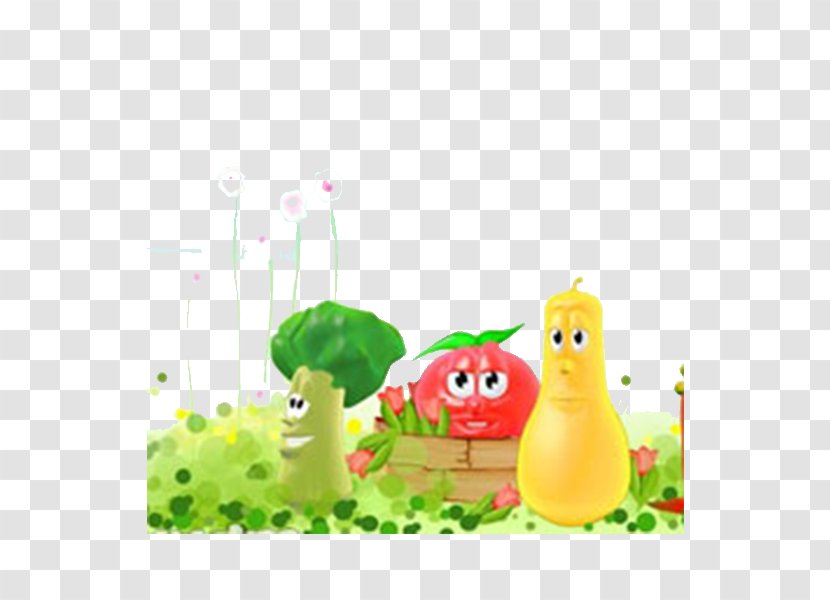 Vegetable Cartoon Tomato - Cartoon,vegetables,poster Transparent PNG