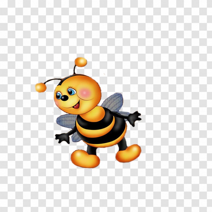 Honey Bee Bumblebee Clip Art - Cartoon Transparent PNG