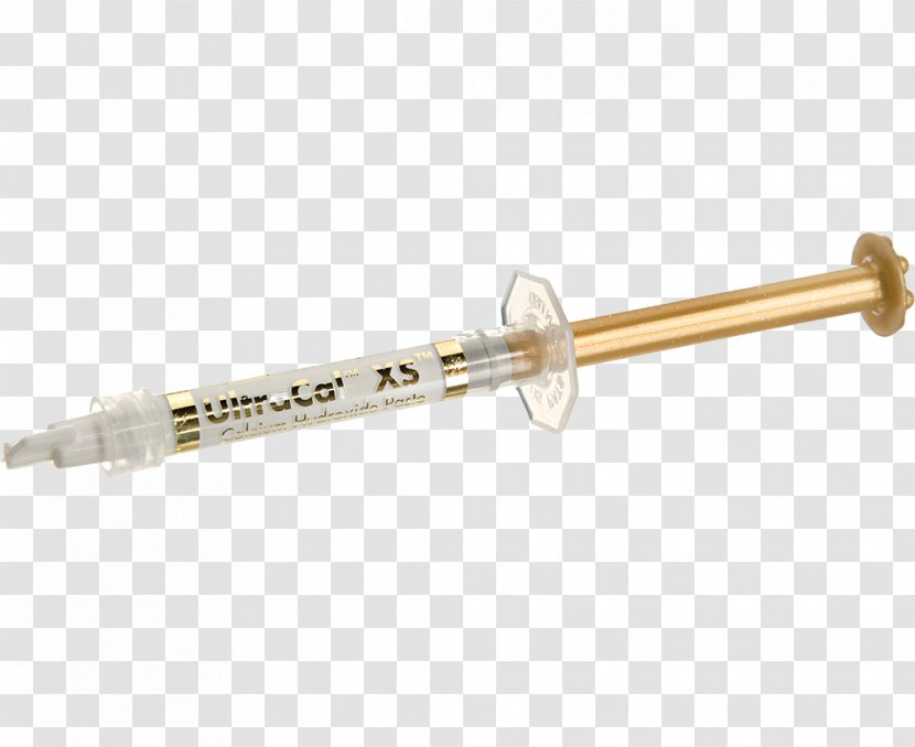 Calcium Hydroxide Dentistry Endodontic Therapy Root Canal - Syringe Transparent PNG