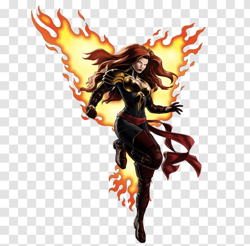 Marvel: Avengers Alliance Jean Grey Emma Frost Wolverine Phoenix Force - Cartoon - Free Download Transparent PNG