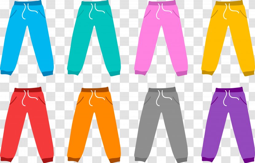 Jeans T-shirt Trousers Clothing Sweatpants - Cargo Pants - Jogging Clothes Cotton Transparent PNG