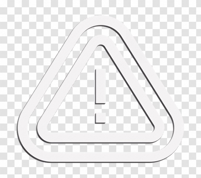 Problem Icon Help And Support - Signage - Traffic Sign Triangle Transparent PNG