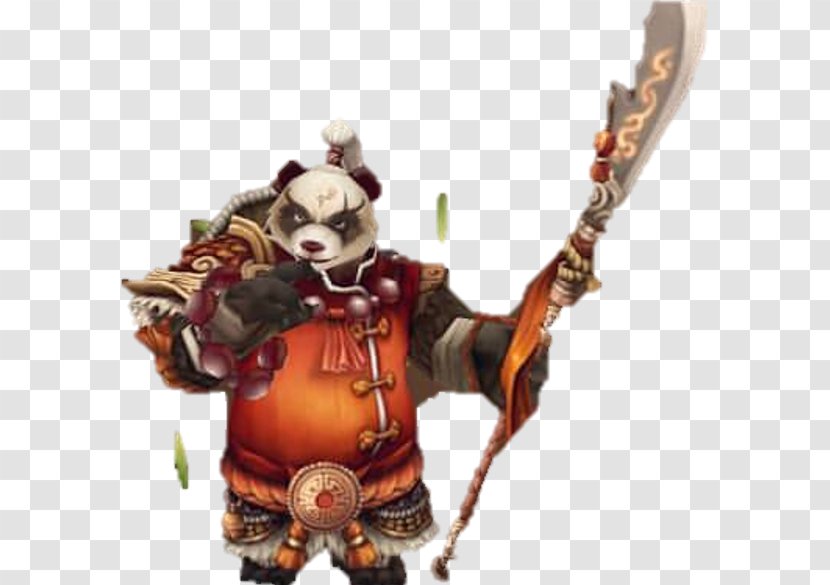 Panda Warriors Fire Game - Figurine - Summoners War Transparent PNG