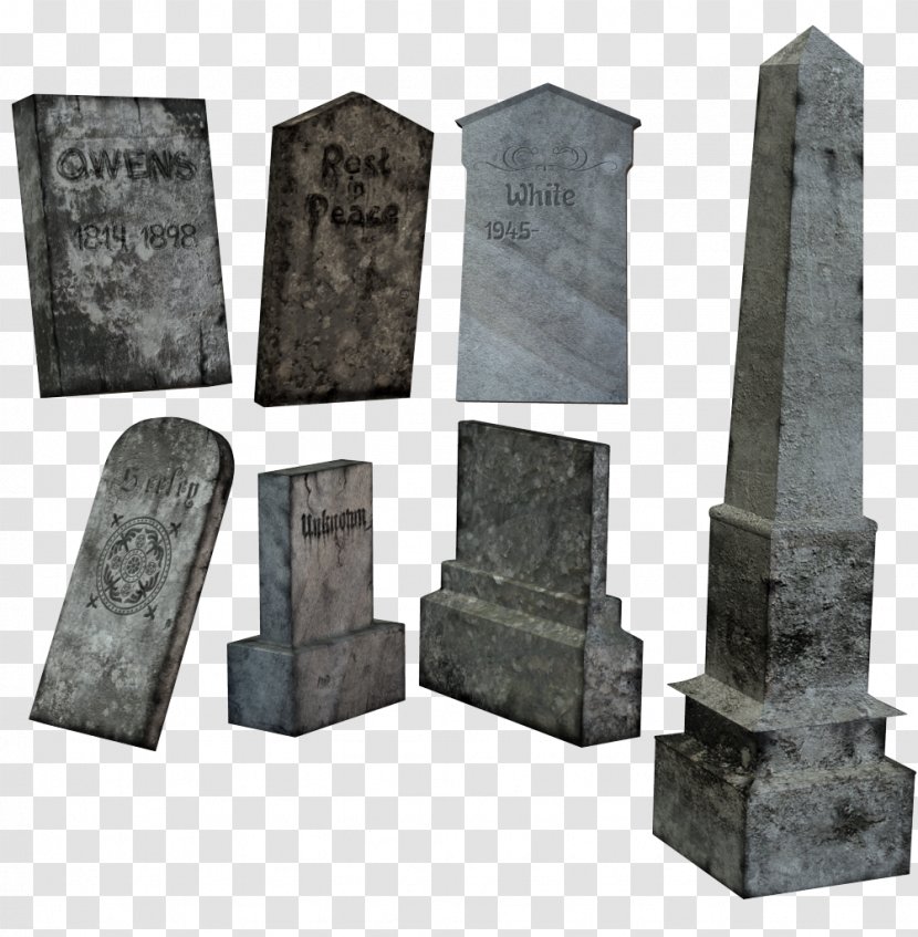 Headstone Monument Clip Art - Stone Carving Transparent PNG