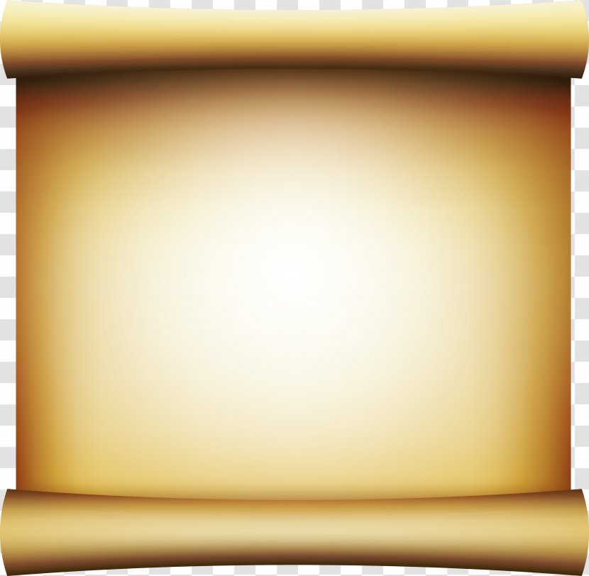 Scroll Desktop Wallpaper - Yellow - China Transparent PNG