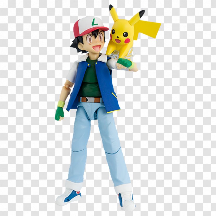 Ash Ketchum Pikachu Pokémon S.H.Figuarts Action & Toy Figures - Heart Transparent PNG